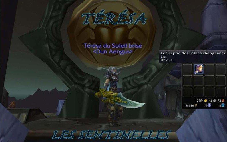 Screenshot réalisé par Térésa.