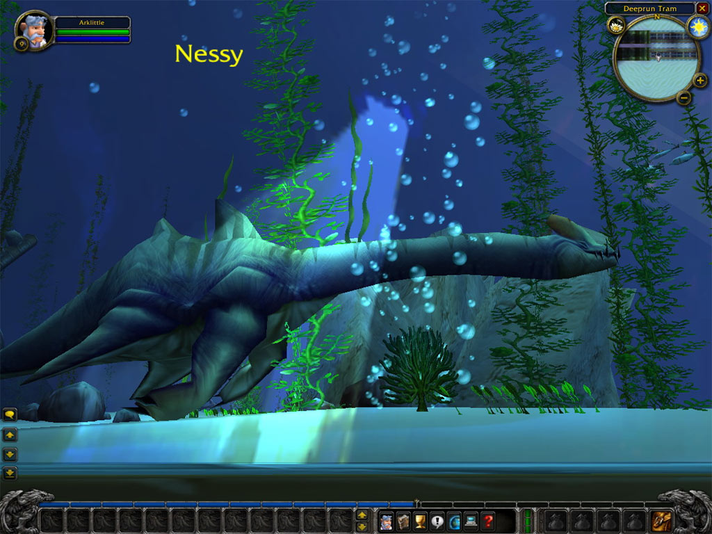 Le monstre du Loch Ness existe bel et bien... Merci à Arkan pour le screenshot.