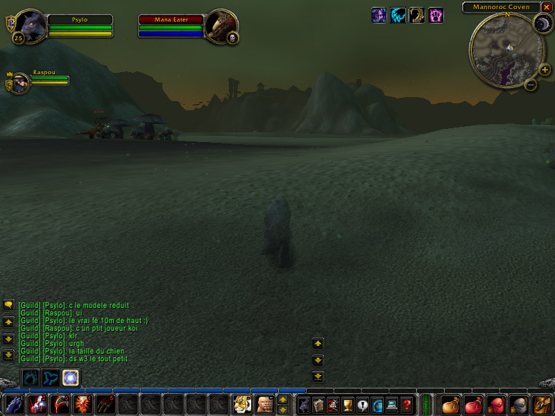 Screenshot de la beta de World of Warcraft.