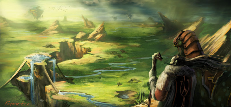 Artwork de World of Warcraft: The Burning Crusade.