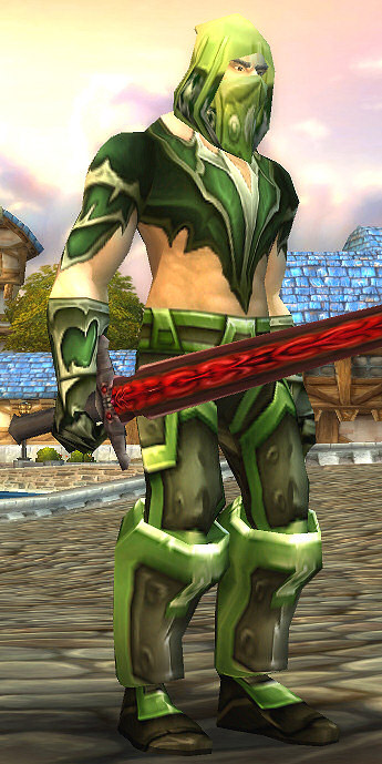 Screenshot de la beta de World of Warcraft: The Burning Crusade (novembre 2006).