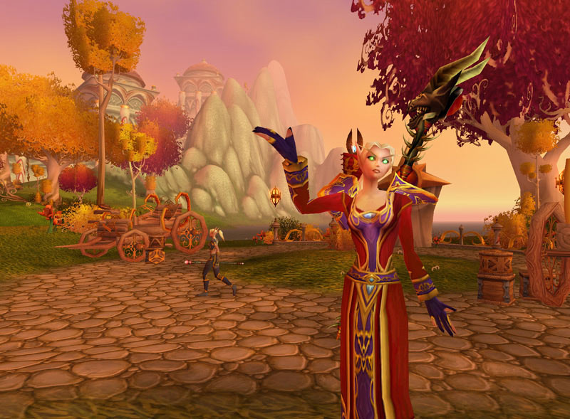 Screenshot de World of Warcraft: The Burning Crusade.