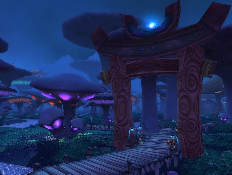 Screenshot de World of Warcraft: The Burning Crusade (novembre 2006).