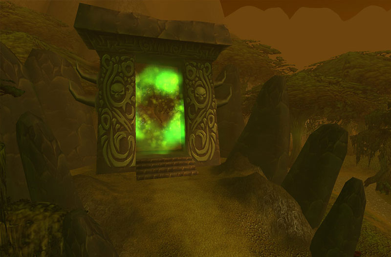 Screenshot de World of Warcraft: The Burning Crusade (octobre 2005).