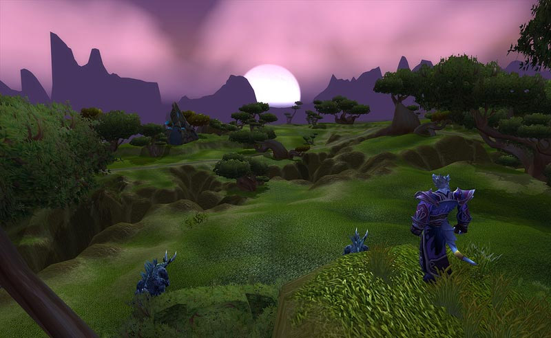 Screenshot de World of Warcraft: The Bruning Crusade (octobre 2006).