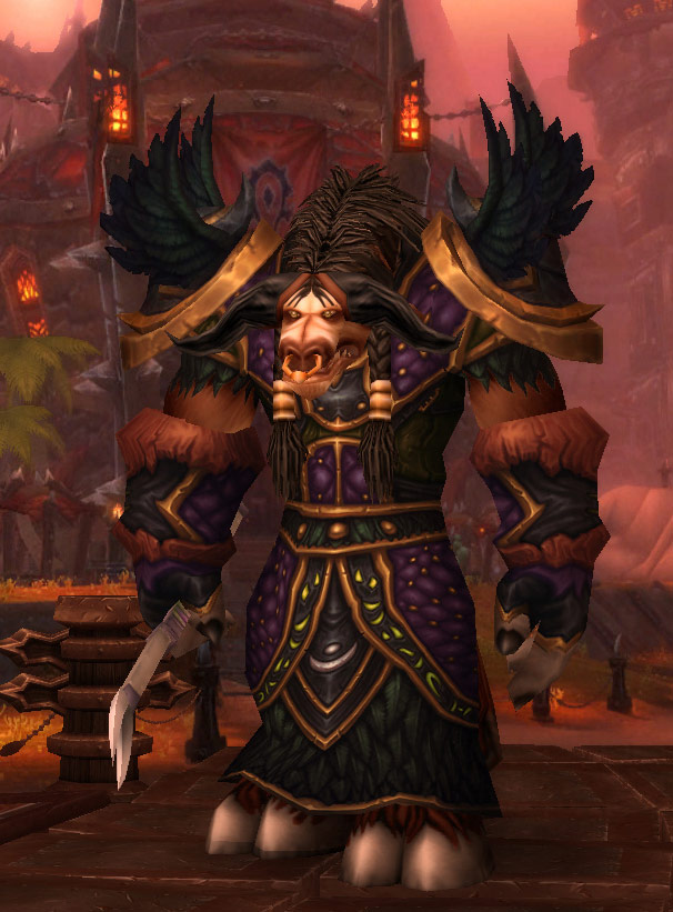 Le Druide Tauren dans World of Warcraft.