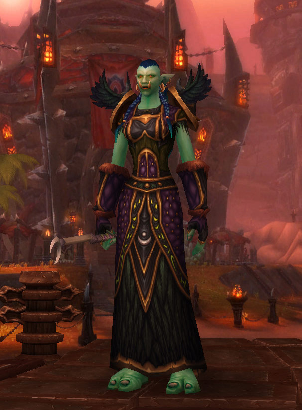 Le Druide Troll dans World of Warcraft.