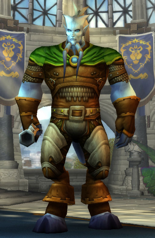 Le Chasseur Draeneï dans World of Warcraft.