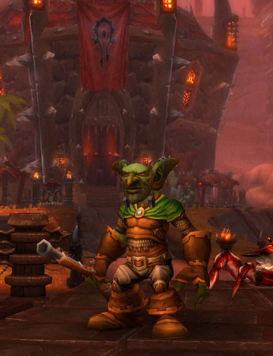Le Chasseur Gobelin dans World of Warcraft.