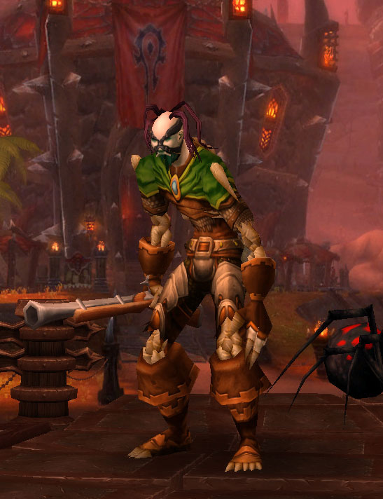 Le Chasseur Mort-vivant dans World of Warcraft.