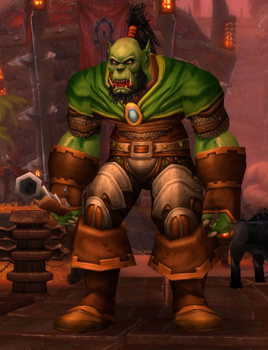 Le Chasseur Orc dans World of Warcraft.