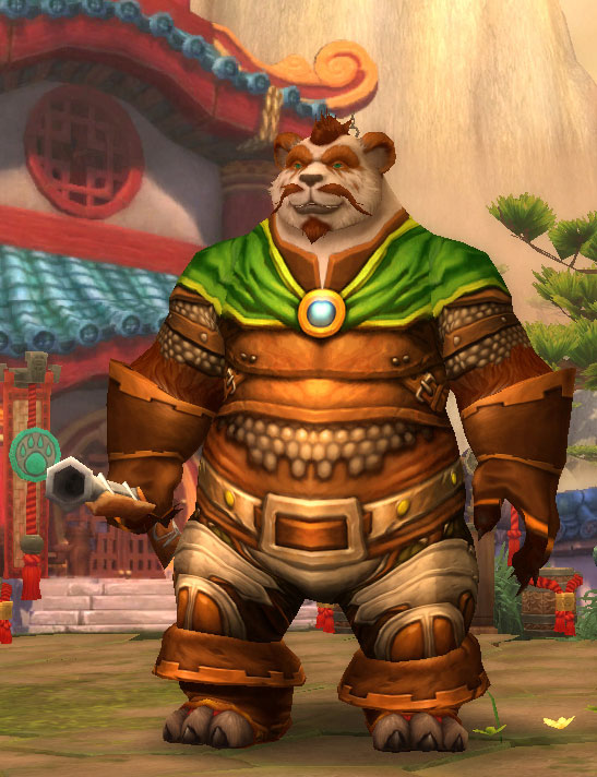 Le Chasseur Pandaren dans World of Warcraft.
