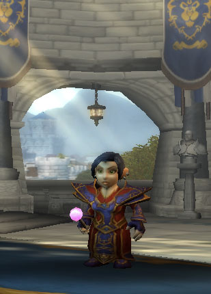 Le Mage Gnome dans World of Warcraft.