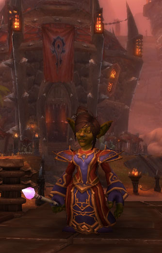 Le Mage Gobelin dans World of Warcraft.