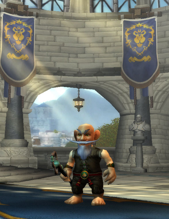 Le Moine Gnome dans World of Warcraft.