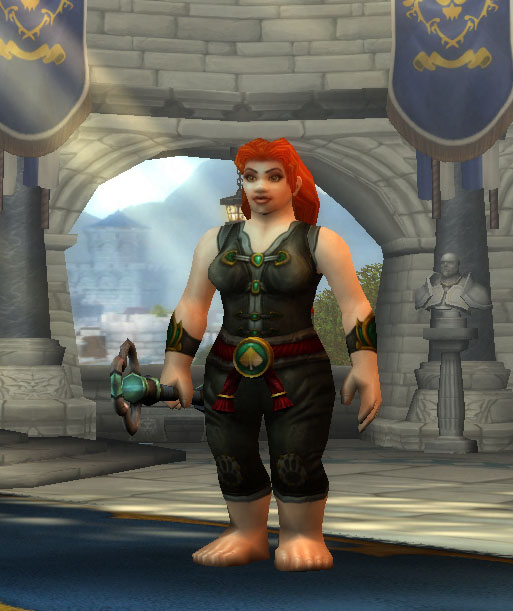 Le Moine Nain dans World of Warcraft.