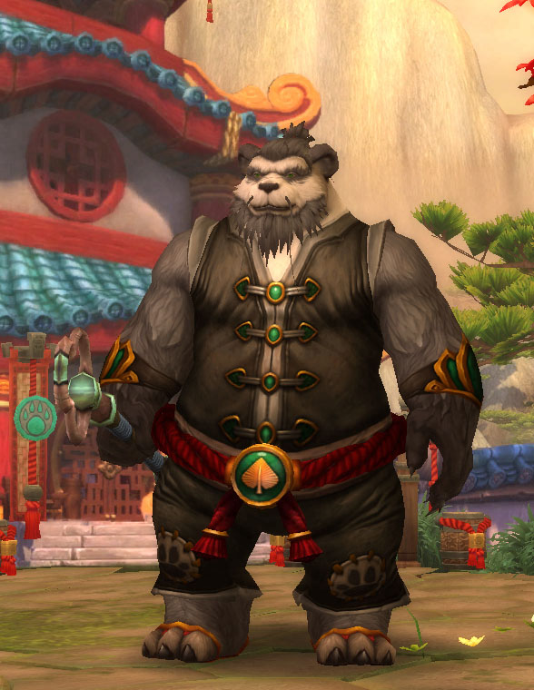 Le Moine Pandaren dans World of Warcraft.