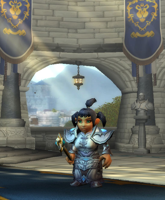 Le Prêtre Gnome dans World of Warcraft.