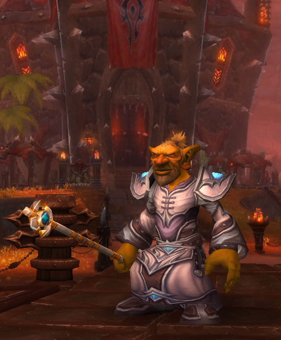 Le Prêtre Gobelin dans World of Warcraft.