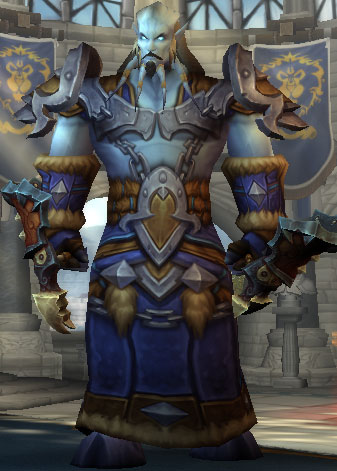 Le Chaman Draeneï dans World of Warcraft.