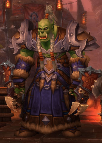 Le Chaman Orc dans World of Warcraft.