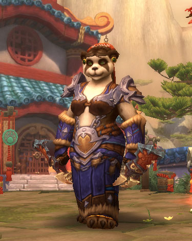 Le Chaman Pandaren dans World of Warcraft.