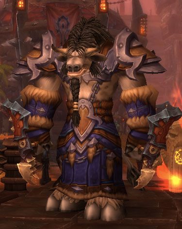 Le Chaman Tauren dans World of Warcraft.