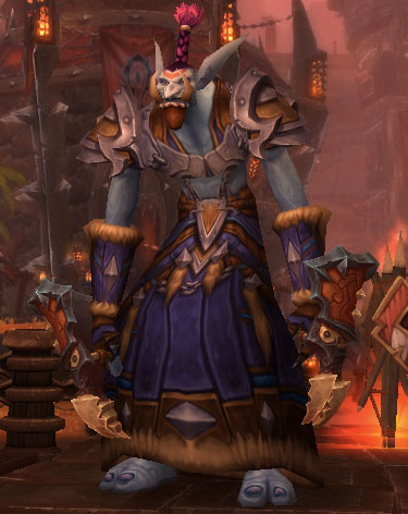 Le Chaman Troll dans World of Warcraft.