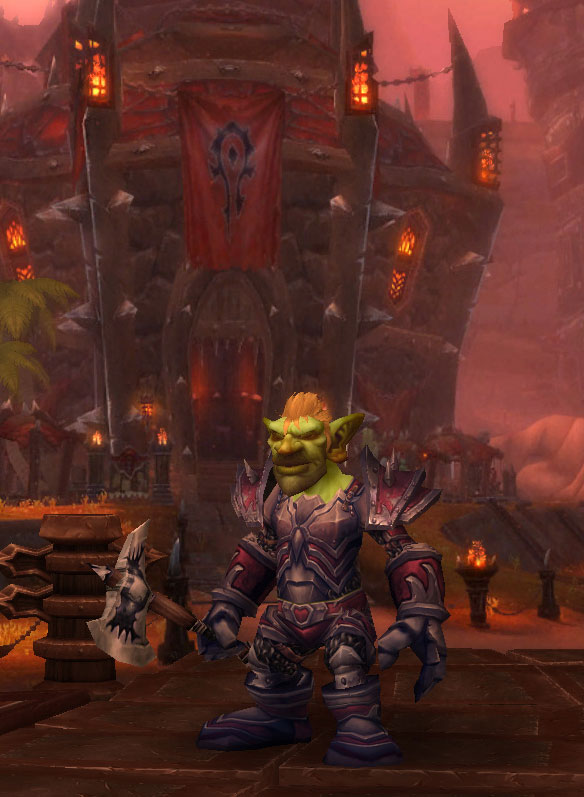 Le Guerrier Gobelin dans World of Warcraft.