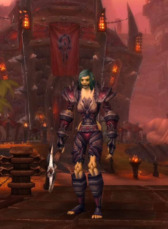 Le Guerrier Mort-vivant dans World of Warcraft.