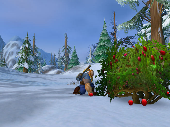 Screenshot de World of Warcraft (août 2003)