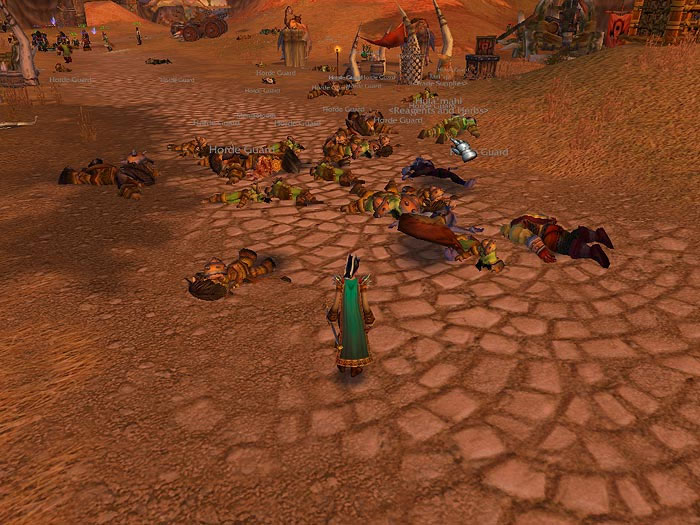 Screenshot de World of Warcraft (août 2004)