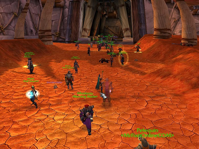 Screenshot de World of Warcraft (août 2004)