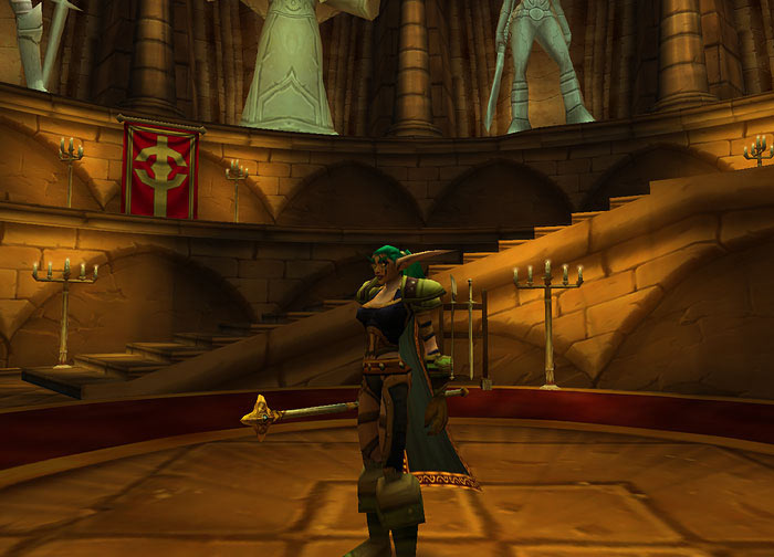 Screenshot de World of Warcraft (avril 2004)