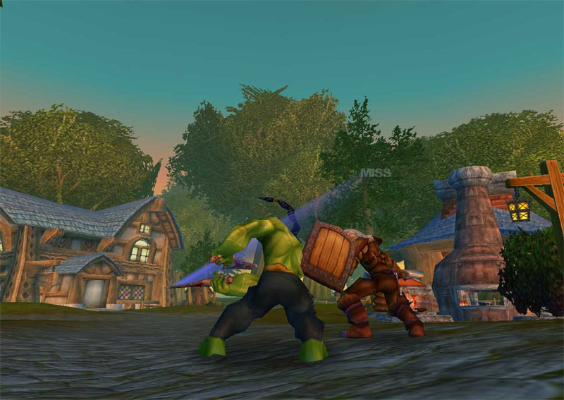 Screenshot de World of Warcraft (février 2002)