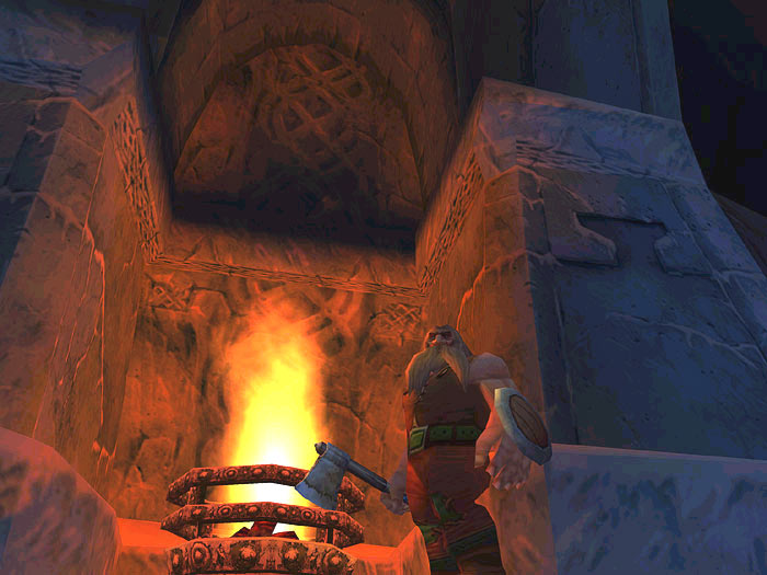 Screenshot de World of Warcraft (février 2003)