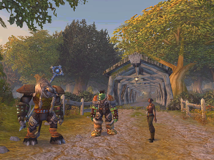 Screenshot de World of Warcraft (février 2003)