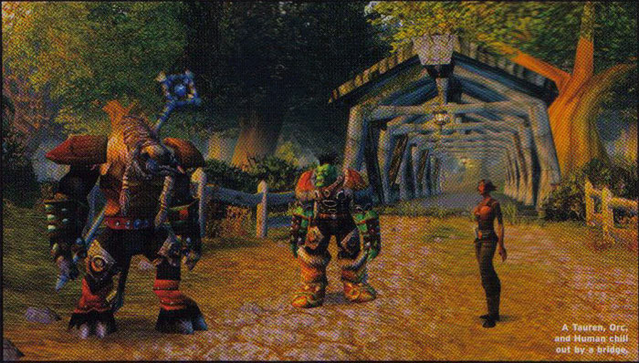 Screenshot de World of Warcraft (janvier 2003)