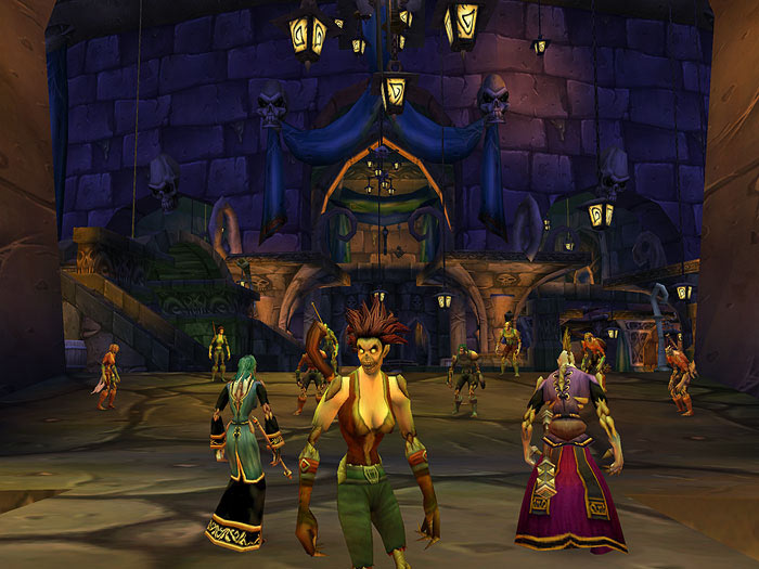 Screenshot de World of Warcraft (janvier 2004)