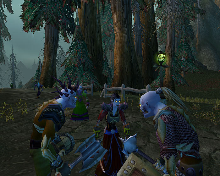 Screenshot de World of Warcraft (janvier 2004)