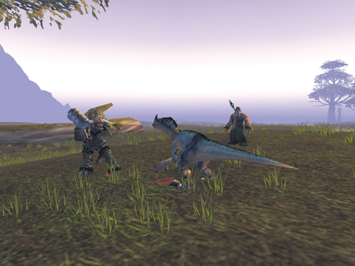 Screenshot de World of Warcraft (juin 2003)