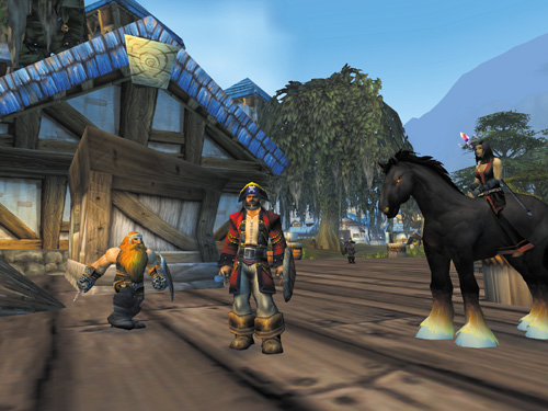 Screenshot de World of Warcraft (juin 2003)