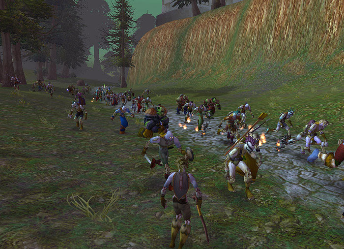 Screenshot de World of Warcraft (juin 2004)