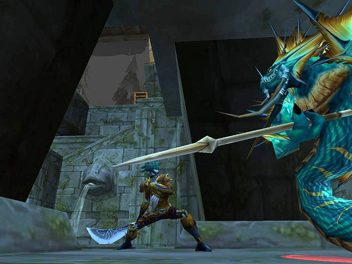 Screenshot de World of Warcraft (mai 2004)