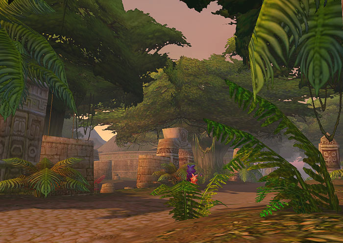 Screenshot de World of Warcraft (mars 2002)