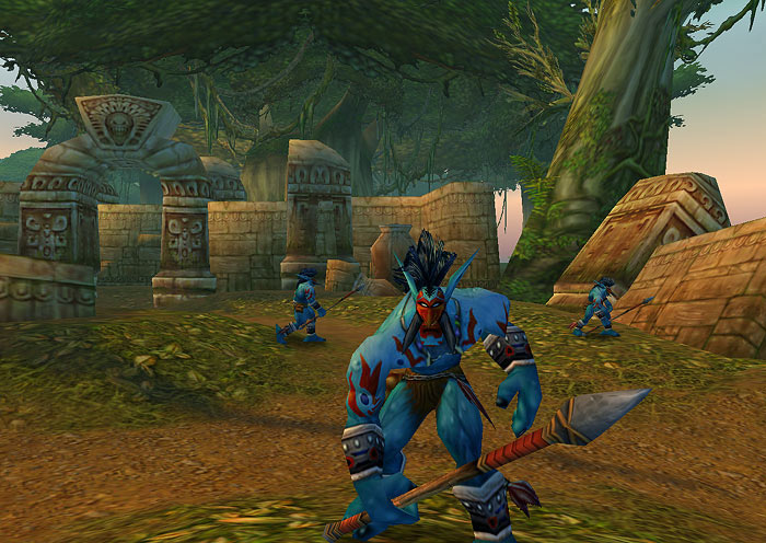 Screenshot de World of Warcraft (mars 2002)