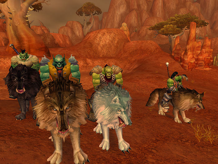 Screenshot de World of Warcraft (mars 2004)