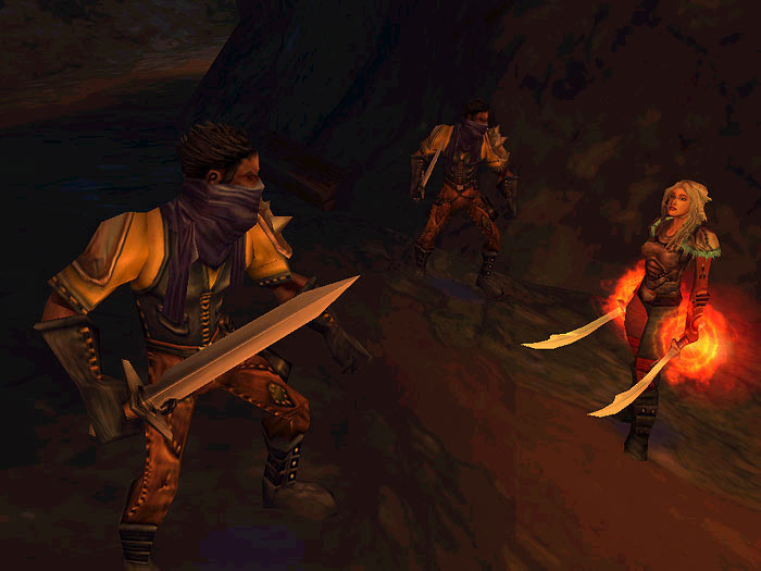 Screenshot de World of Warcraft (novembre 2002)