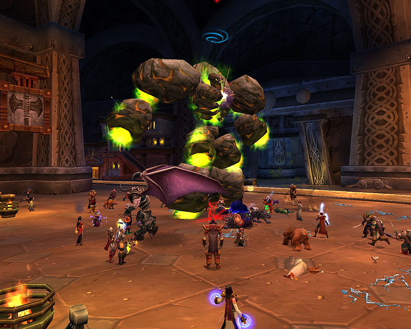 Screenshot de World of Warcraft (novembre 2004).