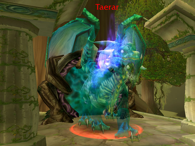Screenshot de World of Warcraft (novembre 2005).